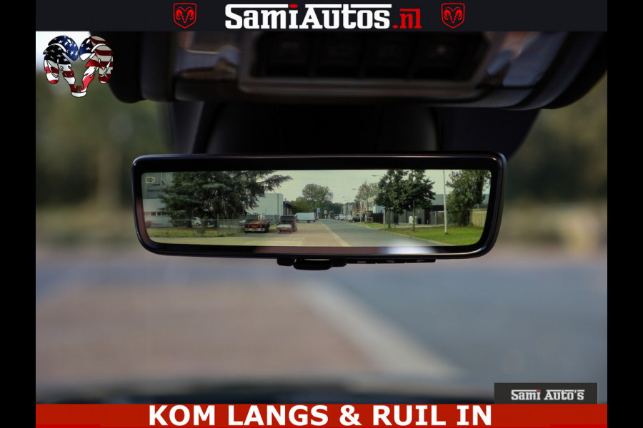 Dodge Ram LONGHORN ® EDITION | NEW SADDLE LEATHER | VIRTUAL | HEAD UP | PANODAK | LUCHTVERING | BOM VOL | DC | 5,7L V8 HEMI 402 PK | CREW CAB | DUBBELE CABINE | 4X4 | 5 PERSOONS | GRIJSKENTEKEN | LIMITED