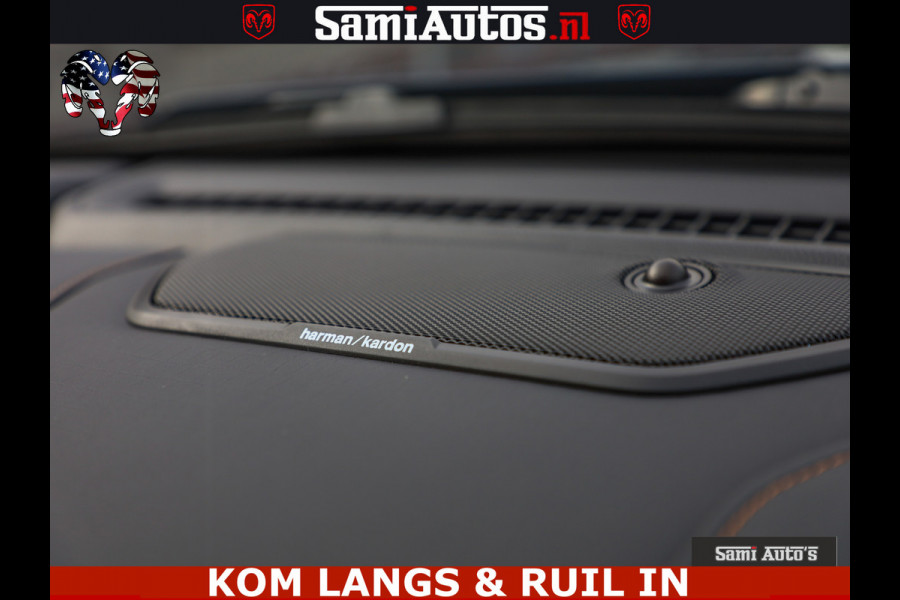 Dodge Ram LONGHORN ® EDITION | NEW SADDLE LEATHER | VIRTUAL | HEAD UP | PANODAK | LUCHTVERING | BOM VOL | DC | 5,7L V8 HEMI 402 PK | CREW CAB | DUBBELE CABINE | 4X4 | 5 PERSOONS | GRIJSKENTEKEN | LIMITED
