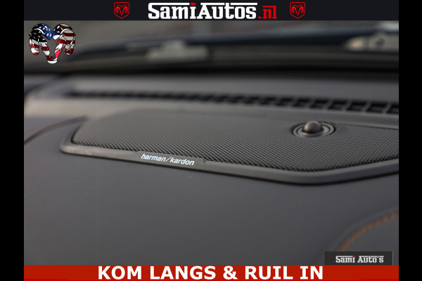 Dodge Ram LONGHORN ® EDITION | NEW SADDLE LEATHER | VIRTUAL | HEAD UP | PANODAK | LUCHTVERING | BOM VOL | DC | 5,7L V8 HEMI 402 PK | CREW CAB | DUBBELE CABINE | 4X4 | 5 PERSOONS | GRIJSKENTEKEN | LIMITED