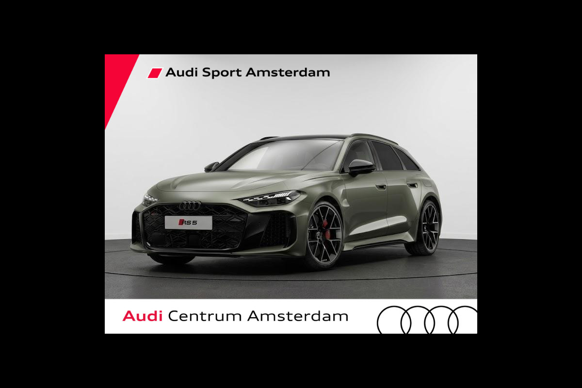 Audi RS5 Avant e-hybrid 470 kW / 639 pk | Audi Sportpakket | B&O Premium soundsysteem | Remzadels rood | Panorama-glasdak |