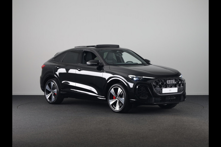 Audi Q5 Sportback S edition e-hybrid 367 pk | Panorama-glasdak | B&O 3D sound | Trekhaak, elektr | Stoelventilatie voor |