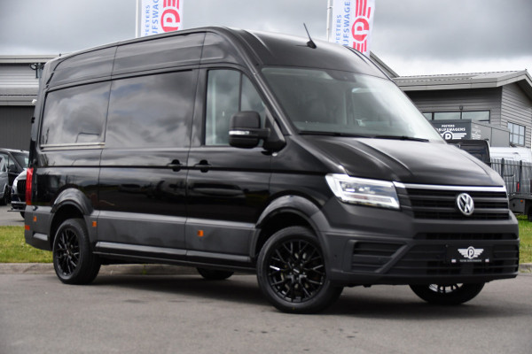 Volkswagen Crafter 35 2.0 TDI L3H3 Highline Black Edition Camera, Cruise, Carplay, LED, Clima, Automaat, Trekhaak, Sensoren, Uniek!
