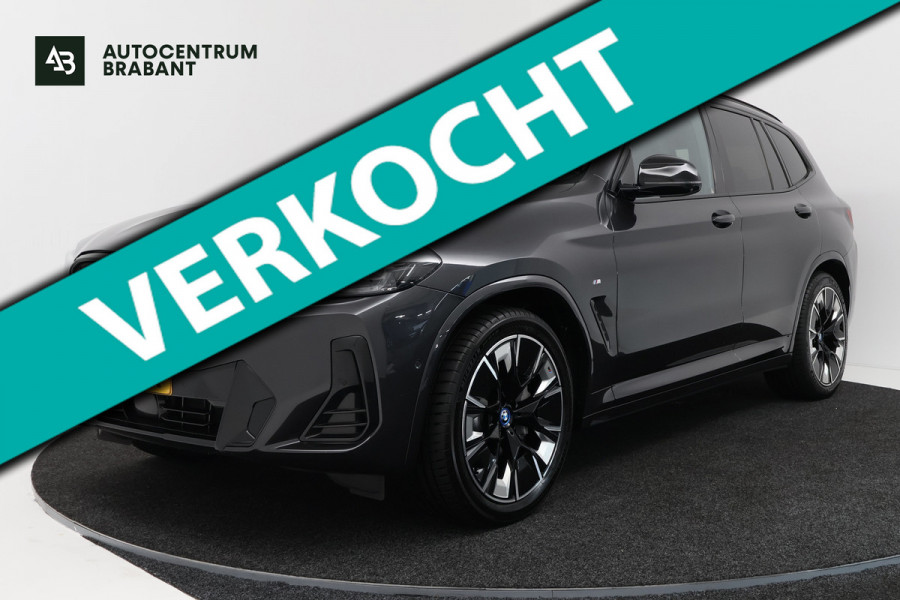 BMW iX3 High Executive 80 kWh (SOH 98,1%, PANO, TREKHAAK WEGKLAPBAAR, STOEL/STUUR VERWARMING, ELEKTR STOELEN, CRUISE ADAPTIEF)