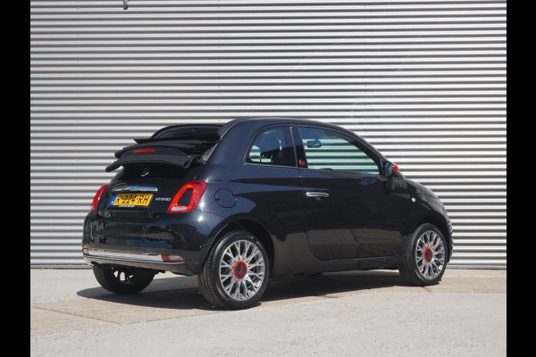 Fiat 500C Hybrid RED | Cabrio | Airco | Cruise | PDC | Apple Carplay