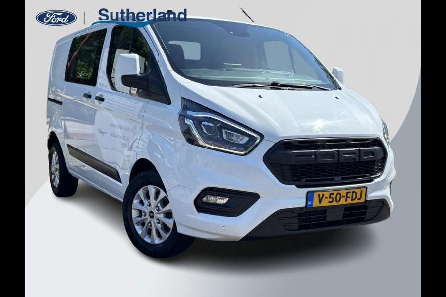 Ford Transit Custom 300 2.0 TDCI L1H1 Trend 130pk Automaat | Trekhaak | Carplay & Android Auto | 3 zits | Achteruitrijcamera | Cruise control | Stoelverwarming