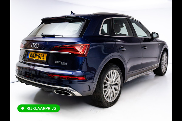 Audi Q5 50 TFSI e S edition | Panoramadak | Adaptive cruise | El. achterklep | Stoelverwarming | App-connect | Matrix led, Aut. groot licht, 3-zone climate control, 20 inch