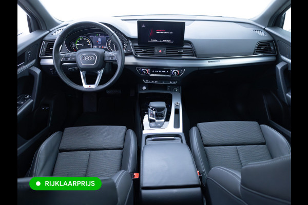 Audi Q5 50 TFSI e S edition | Panoramadak | Adaptive cruise | El. achterklep | Stoelverwarming | App-connect | Matrix led, Aut. groot licht, 3-zone climate control, 20 inch