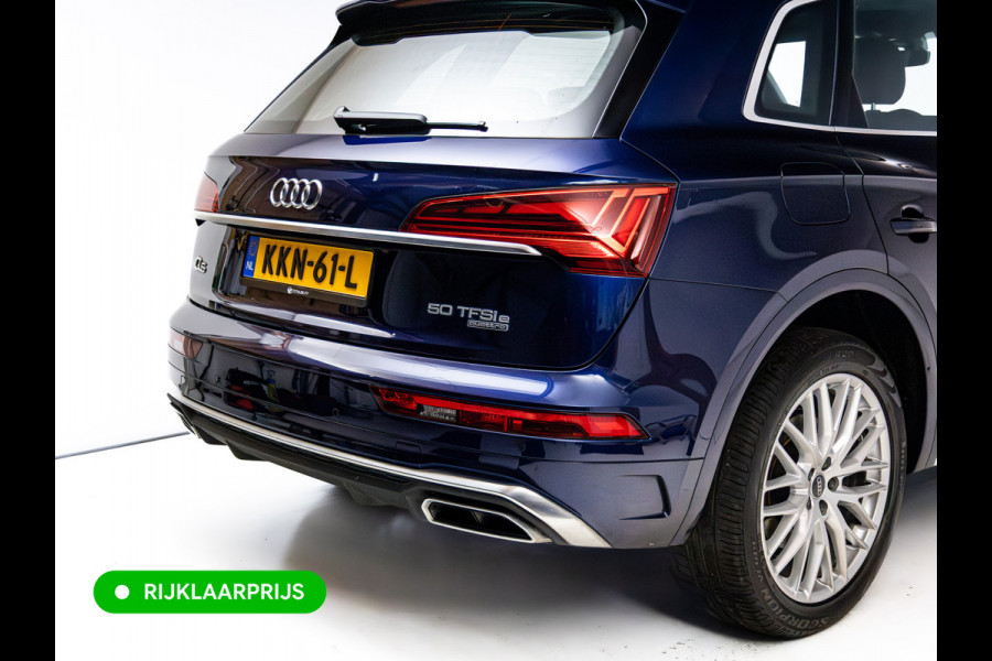 Audi Q5 50 TFSI e S edition | Panoramadak | Adaptive cruise | El. achterklep | Stoelverwarming | App-connect | Matrix led, Aut. groot licht, 3-zone climate control, 20 inch