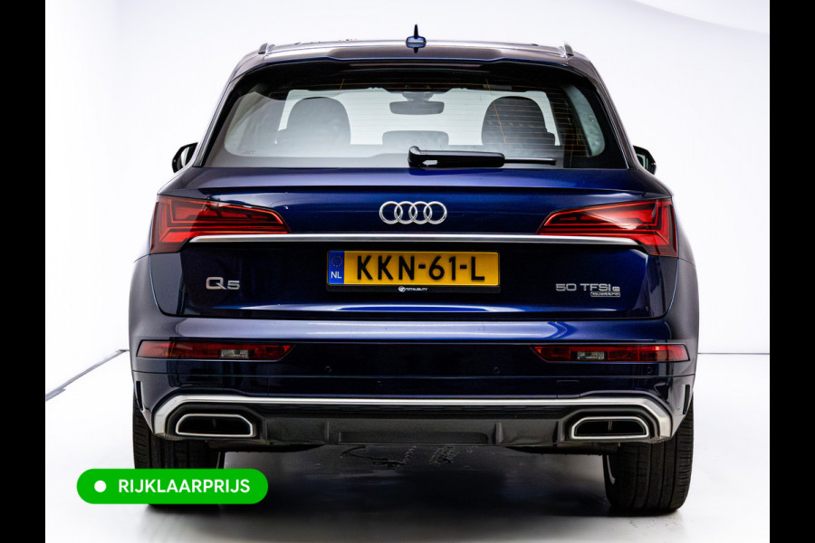 Audi Q5 50 TFSI e S edition | Panoramadak | Adaptive cruise | El. achterklep | Stoelverwarming | App-connect | Matrix led, Aut. groot licht, 3-zone climate control, 20 inch