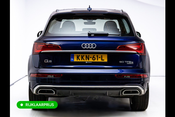 Audi Q5 50 TFSI e S edition | Panoramadak | Adaptive cruise | El. achterklep | Stoelverwarming | App-connect | Matrix led, Aut. groot licht, 3-zone climate control, 20 inch