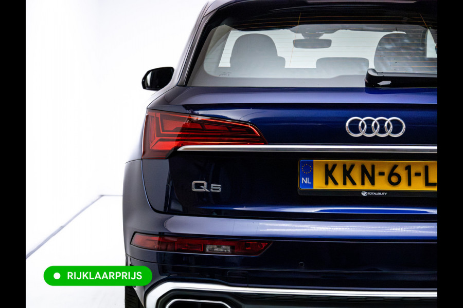 Audi Q5 50 TFSI e S edition | Panoramadak | Adaptive cruise | El. achterklep | Stoelverwarming | App-connect | Matrix led, Aut. groot licht, 3-zone climate control, 20 inch