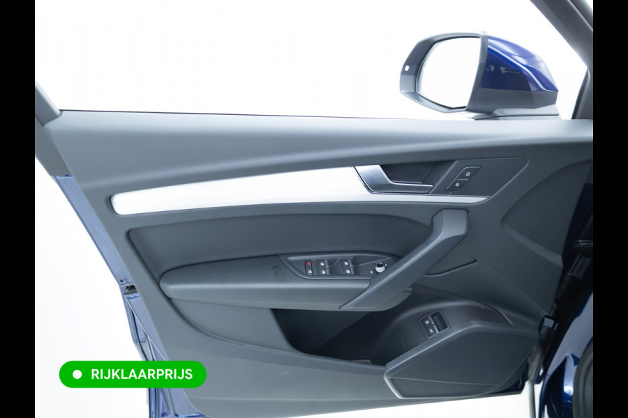 Audi Q5 50 TFSI e S edition | Panoramadak | Adaptive cruise | El. achterklep | Stoelverwarming | App-connect | Matrix led, Aut. groot licht, 3-zone climate control, 20 inch