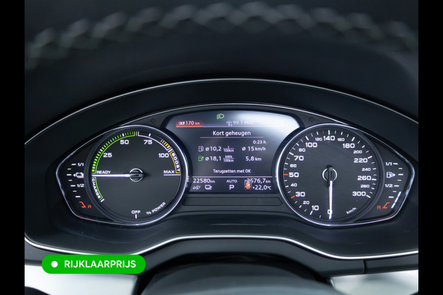Audi Q5 50 TFSI e S edition | Panoramadak | Adaptive cruise | El. achterklep | Stoelverwarming | App-connect | Matrix led, Aut. groot licht, 3-zone climate control, 20 inch