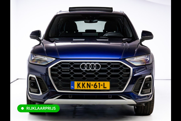 Audi Q5 50 TFSI e S edition | Panoramadak | Adaptive cruise | El. achterklep | Stoelverwarming | App-connect | Matrix led, Aut. groot licht, 3-zone climate control, 20 inch