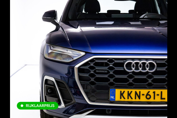 Audi Q5 50 TFSI e S edition | Panoramadak | Adaptive cruise | El. achterklep | Stoelverwarming | App-connect | Matrix led, Aut. groot licht, 3-zone climate control, 20 inch