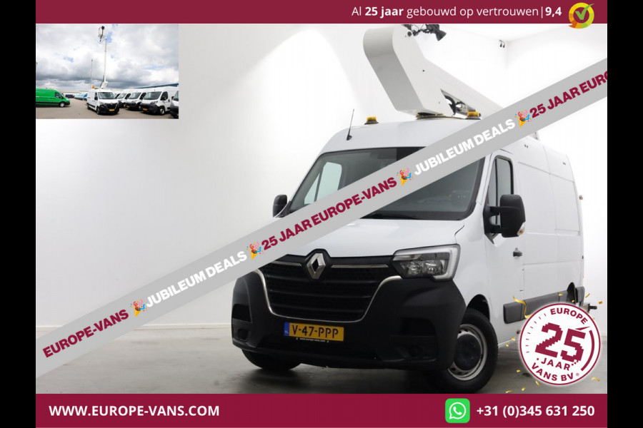 Renault Master T35 2.3 dCi 145pk L2H2 121FT Hoogwerker Werkhoogte 10 meter 01-2021