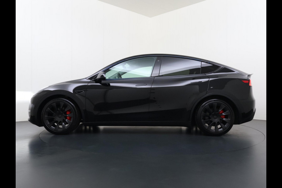 Tesla Model Y Performance AWD 75 kWh SOH 94% RIJKLAAR GELEVERD | TESLA FABRIEKSGARANTIT TOT 3-2027 OF 80.000 | TESLA GARANTIE ACCU + AANDRIJFLIJN T/M 03-2031/ 192.000KM|