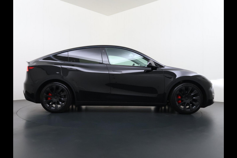 Tesla Model Y Performance AWD 75 kWh SOH 94% RIJKLAAR GELEVERD | TESLA FABRIEKSGARANTIT TOT 3-2027 OF 80.000 | TESLA GARANTIE ACCU + AANDRIJFLIJN T/M 03-2031/ 192.000KM|