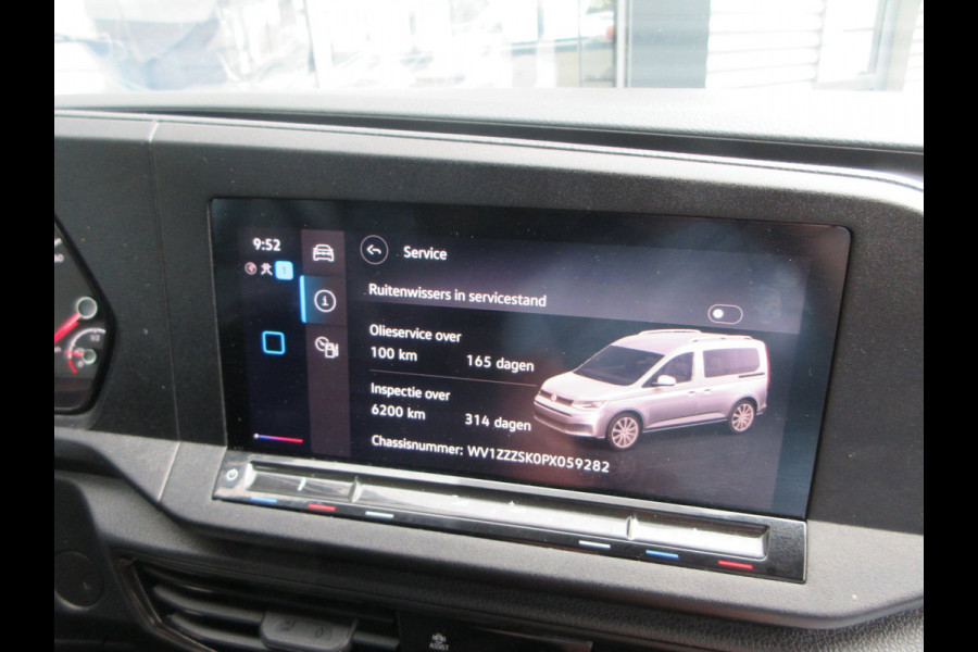Volkswagen Caddy Cargo 2.0tdi, Met Airco, Navigatie, Apple Carplay, Trekhaak, Imperiaal.