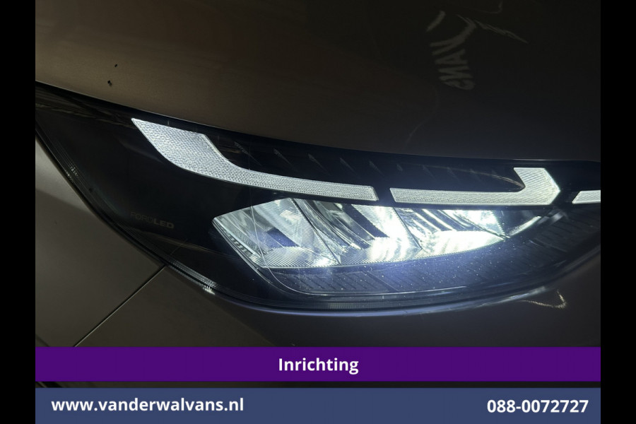 Ford Transit Custom 2.0 TDCI 150pk L1H1 Inrichting Euro6 Airco | Camera | LED | Apple Carplay | Cruisecontrol Android Auto, 2590kg Trekhaak, Verwarmde voorruit, Stoelverwarming, Parkeersensoren, Dakdragers, Bijrijdersbank