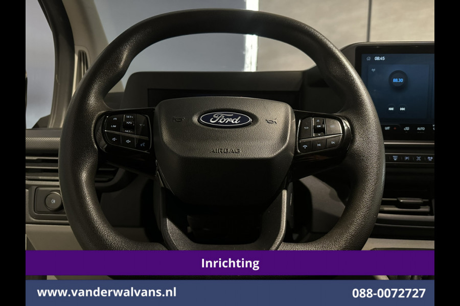 Ford Transit Custom 2.0 TDCI 150pk L1H1 Inrichting Euro6 Airco | Camera | LED | Apple Carplay | Cruisecontrol Android Auto, 2590kg Trekhaak, Verwarmde voorruit, Stoelverwarming, Parkeersensoren, Dakdragers, Bijrijdersbank