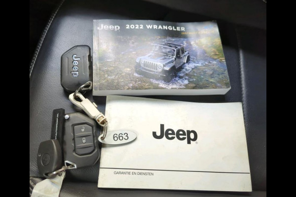 Jeep Wrangler Unlimited 4xe Hybride 380 Sahara / Trekhaak / Leder / Stuur-Stoelverwarming / Pdc.+Camera / Comf.& Convenience Pack / Apk 04-2028