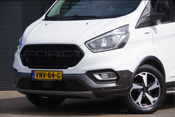 Ford Transit Custom 320 2.0 TDCI L2 ACTIVE DC-5P, 170PK AUT. 2X SCHUIFDEUR, TREKHAAK, RAPTOR GRILLE, CAMERA, NAVI, ELEKTR. STOEL, DUBBELE CABINE, DU