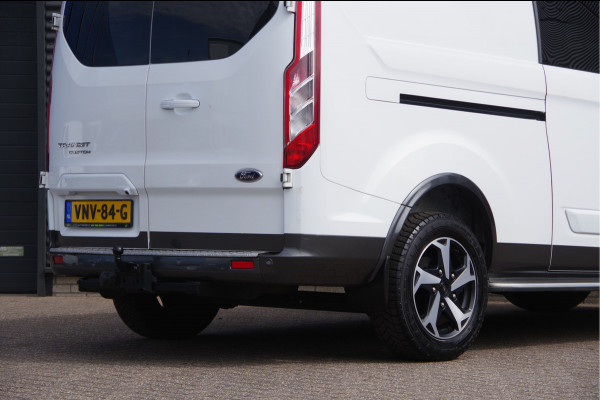 Ford Transit Custom 320 2.0 TDCI L2 ACTIVE DC-5P, 170PK AUT. 2X SCHUIFDEUR, TREKHAAK, RAPTOR GRILLE, CAMERA, NAVI, ELEKTR. STOEL, DUBBELE CABINE, DU