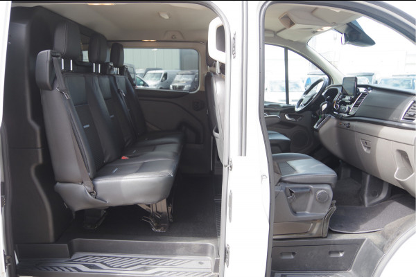 Ford Transit Custom 320 2.0 TDCI L2 ACTIVE DC-5P, 170PK AUT. 2X SCHUIFDEUR, TREKHAAK, RAPTOR GRILLE, CAMERA, NAVI, ELEKTR. STOEL, DUBBELE CABINE, DU