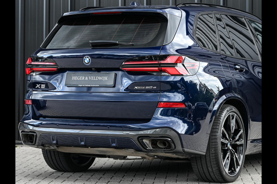 BMW X5 xDrive50e | M-Sport Pro | Panoramadak | Active Cruise | 360 Camera | Iconic Glow | Harman/Kardon | Memory Seats | Head-Up | Luchtvering | Ambiance Interieur | Trekhaak |