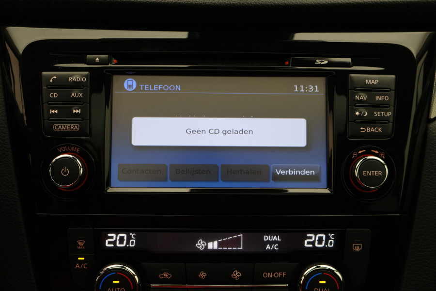 Nissan QASHQAI 1.2 N-Connecta Panoramadak, 360° Camera, Cruise, Bluetooth, Rijstrooksenor, PDC, 18''