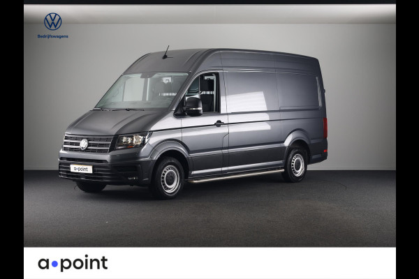 Volkswagen Crafter 35 2.0 TDI L3H3 Highline EURO VI 140 pk Automaat | Verlengde garantie | Navigatie | Trekhaak | Parkeersensoren | Achteruitrijcamera | Geveerde bestuurdersstoel |