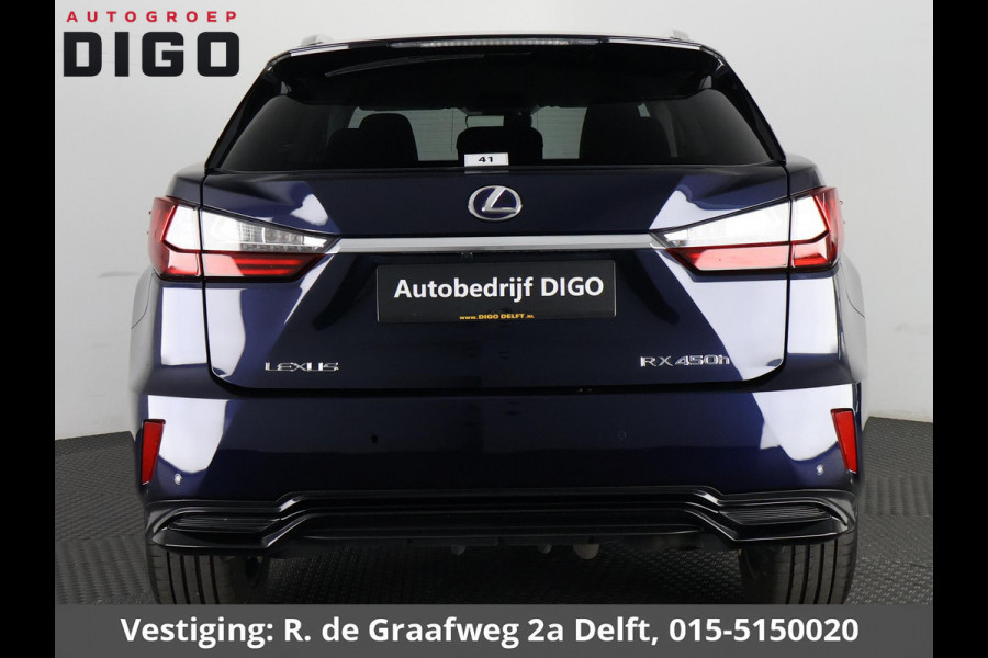 Lexus RX 450h 4WD Luxury Line | Navigatie | Stoelventilatie & Verwarming | Leder | Kofferbak automatisch |
