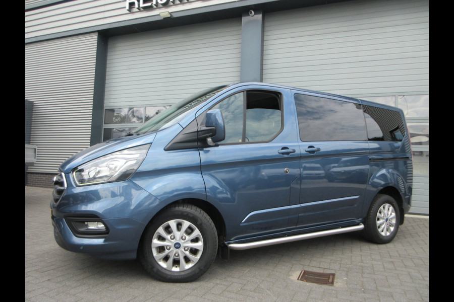 Ford Transit Custom L1H1 130pk, Autmaat, DC, dubbel cabine, Airco, Navigatie, Camera.