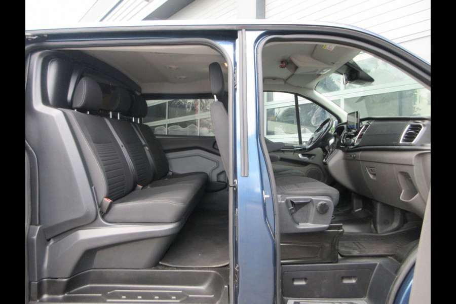 Ford Transit Custom L1H1 130pk, Autmaat, DC, dubbel cabine, Airco, Navigatie, Camera.