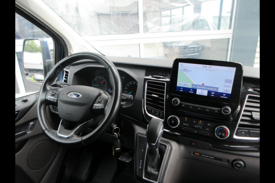 Ford Transit Custom L1H1 130pk, Autmaat, DC, dubbel cabine, Airco, Navigatie, Camera.