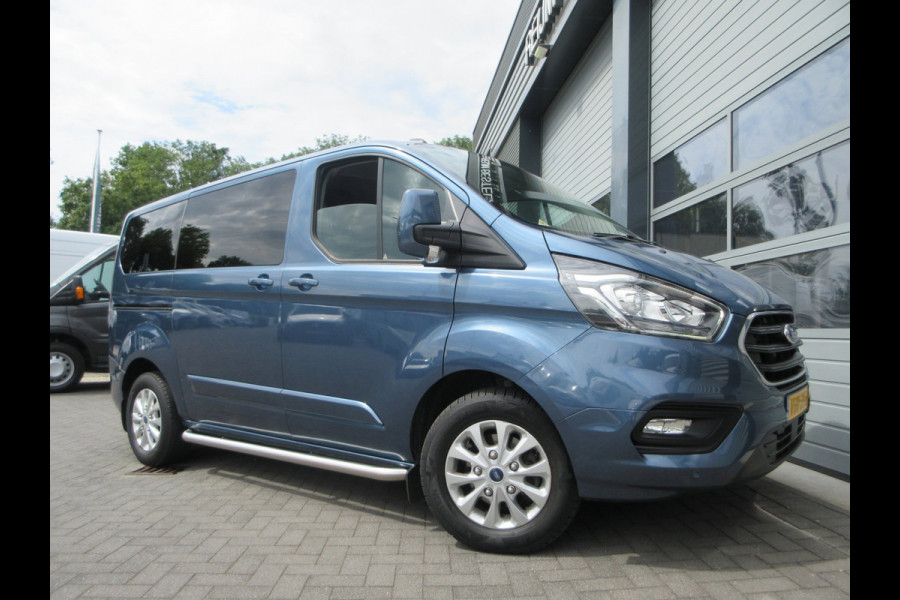 Ford Transit Custom L1H1 130pk, Autmaat, DC, dubbel cabine, Airco, Navigatie, Camera.