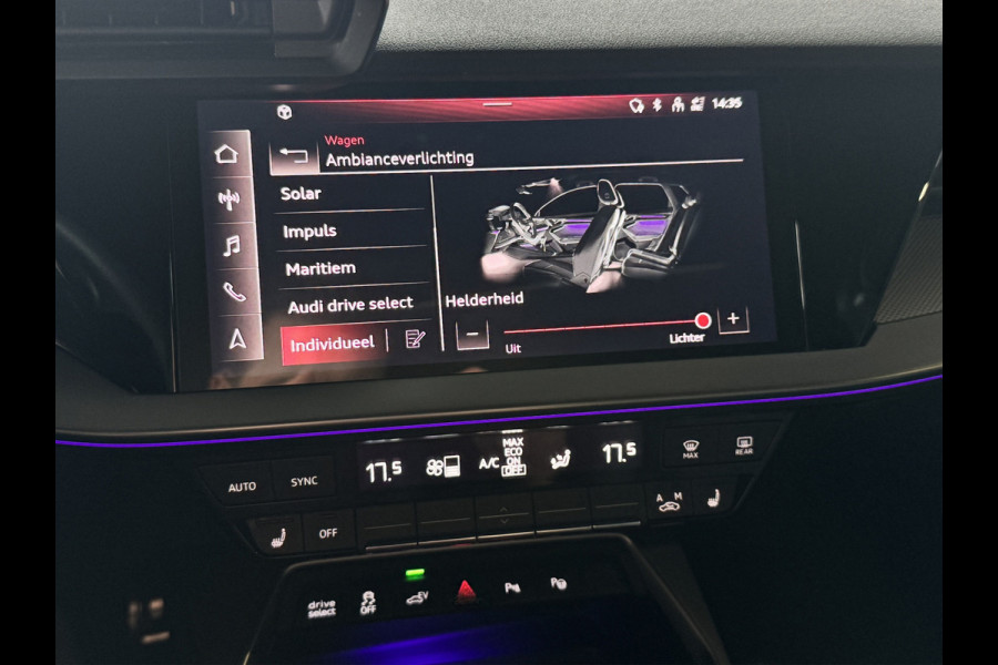 Audi A3 Sportback 45 TFSI e | Pano | Matrix | Memory | RS stoelen | Camera | Keyless | Bang Olufsen | Sfeerverlichting | 1e eig.