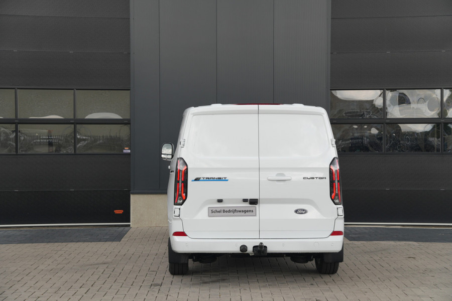 Ford E-Transit Custom 320 L1H1 Limited 71 kWh 218pk - 2x Schuifdeur - Trekhaak - Camera - Carplay - Rijklaar