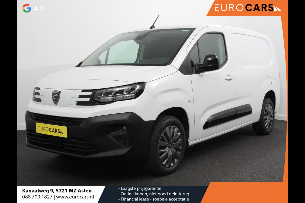 Peugeot Partner 1.5 BlueHDi 130PK L2 Automaat Navigatie Apple Carplay / Android Auto DAB trekhaak Cruise Control Airco Houten bekleding laadruimte