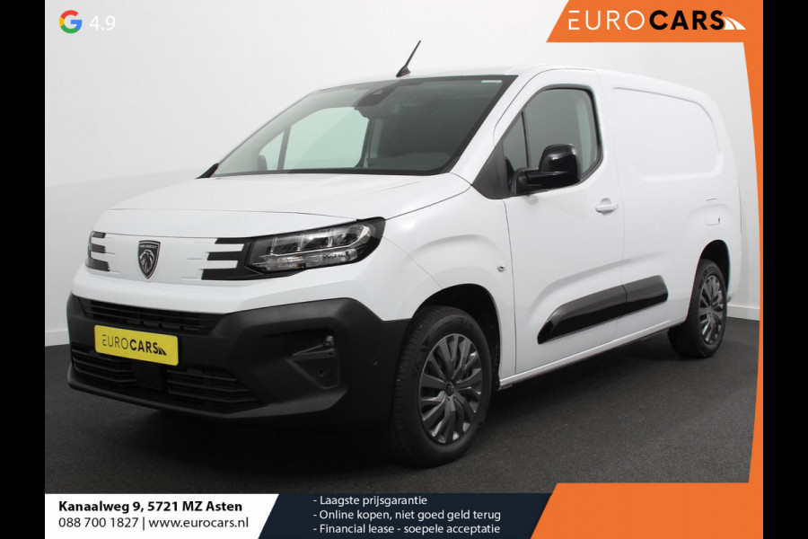 Peugeot Partner 1.5 BlueHDi 130PK L2 Automaat Navigatie Apple Carplay / Android Auto DAB trekhaak Cruise Control Airco Houten bekleding laadruimte
