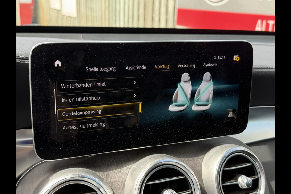 Mercedes-Benz GLC 300e 4MATIC AMG Line 19"/Luchtvering/Matrix LED/Keyless/Memory + stoelverwarming/Sfeerverlichting/Elektrische klep/Apple Carplay & Android Auto