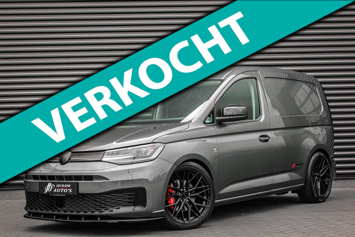 Volkswagen Caddy Cargo 2.0 TDI DSG 122PK / JB- EDITION / LEDEREN BEKLEDING / MAXTRON / FULL OPTIONS / VERLAGINGSVEREN / APPLE CAR