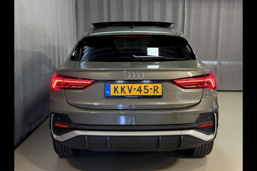 Audi Q3 Sportback 45 TFSI e S Edition 18"/Panoramadak/Dodehoek/Leder/Camera/Elektrische klep/Keyless