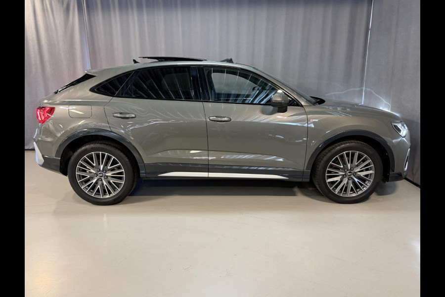 Audi Q3 Sportback 45 TFSI e S Edition 18"/Panoramadak/Dodehoek/Leder/Camera/Elektrische klep/Keyless