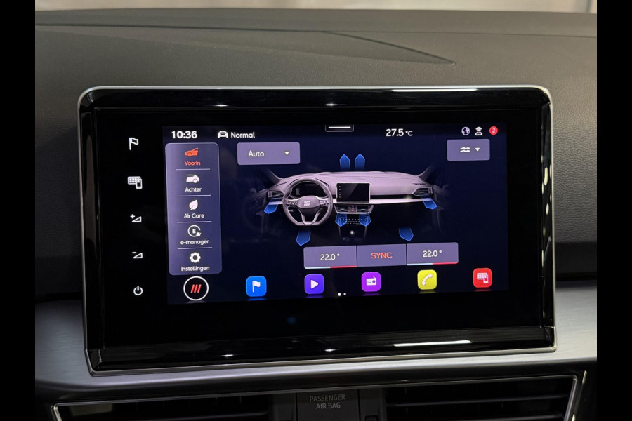 Seat Tarraco 1.4 TSI e-Hybrid PHEV FR Business Intense 20"/Panoramadak/Leder + memory/360 camera/Keyless/Dodehoek/Elektrische klep/Stuur + stoelverwarming v+a