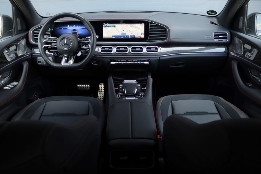 Mercedes-Benz GLE AMG 53 Hybrid 4MATIC+ Premium | Luchtvering | Distronic | Trekhaak | Memory | Burmester | Keyless Go | Augmented Reality | Surround Camera |