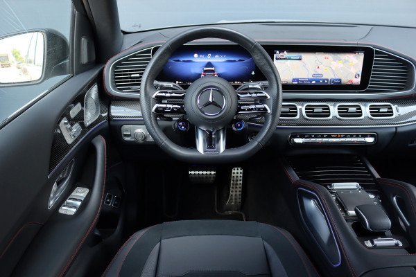 Mercedes-Benz GLE AMG 53 Hybrid 4MATIC+ Premium | Luchtvering | Distronic | Trekhaak | Memory | Burmester | Keyless Go | Augmented Reality | Surround Camera |