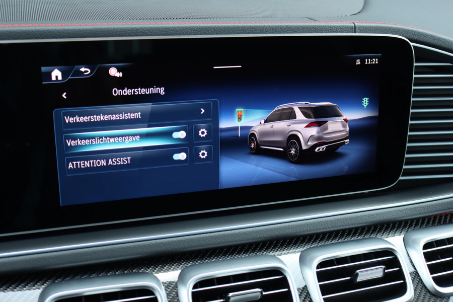 Mercedes-Benz GLE AMG 53 Hybrid 4MATIC+ Premium | Luchtvering | Distronic | Trekhaak | Memory | Burmester | Keyless Go | Augmented Reality | Surround Camera |