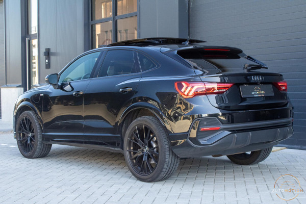 Audi Q3 Sportback 45 TFSIe S line B&O Camera Sfeerverlichting Trekhaak Rode Stiksels